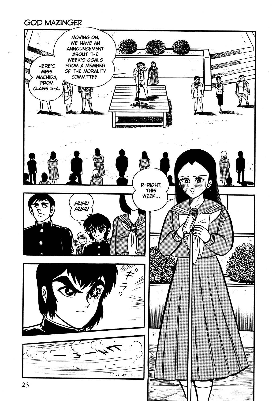 God Mazinger Chapter 1 page 23 - Chapter 1
