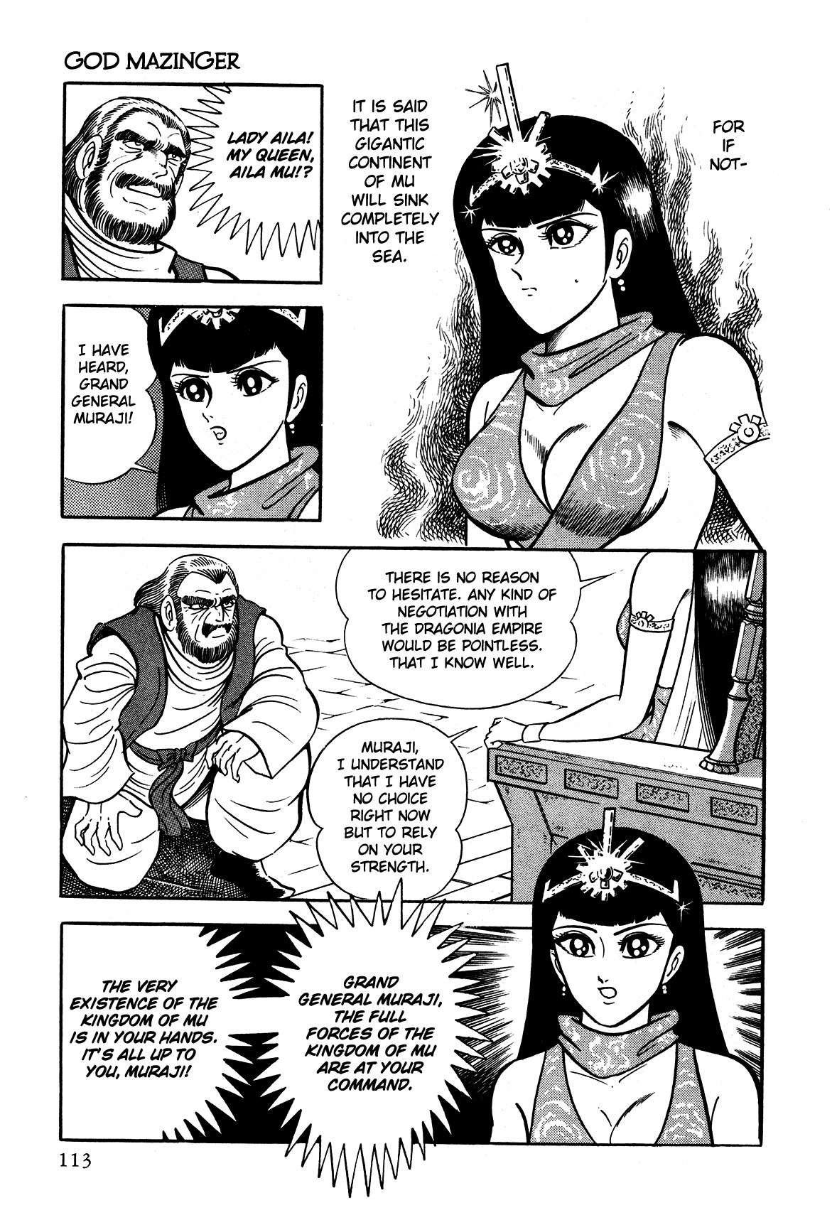 God Mazinger Chapter 3 page 13 - Chapter 3