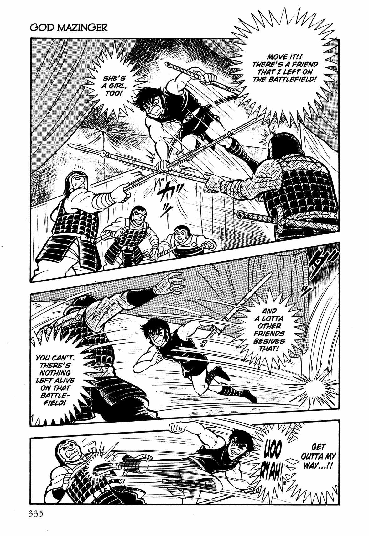 God Mazinger Chapter 8 page 33 - Chapter 8