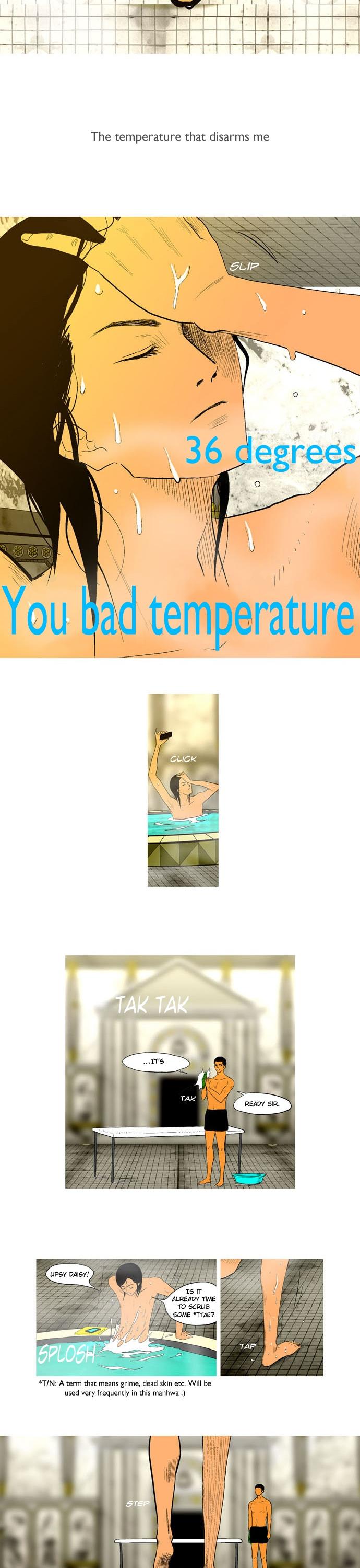 God of Bath Chapter 1.2 page 2 - Chapter 1 v2 : I'm a Ttaemiri