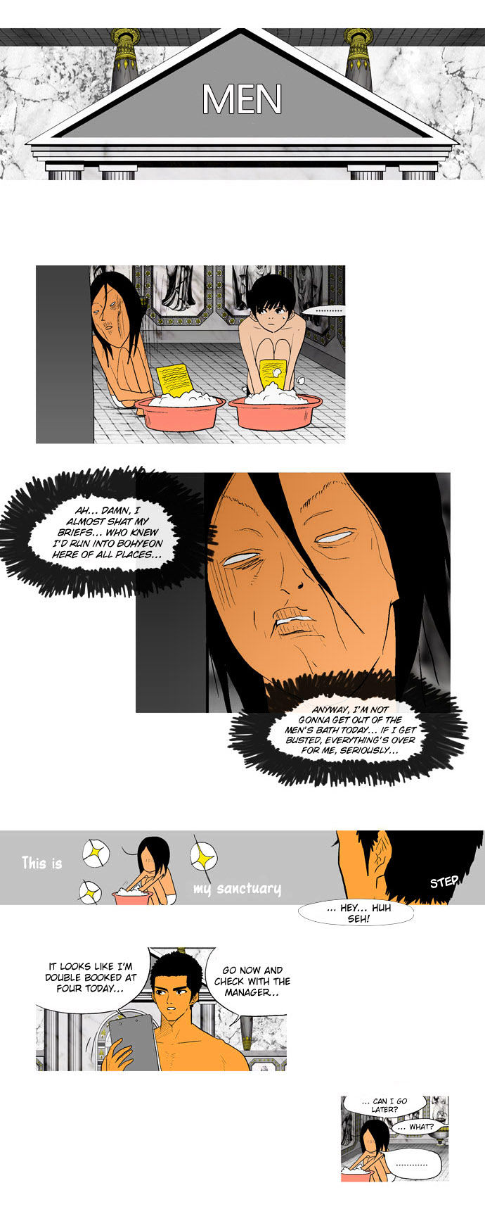 God of Bath Chapter 10 page 9 - Chapter 10 : Gold Bath's Herbal Bath is where Love is at