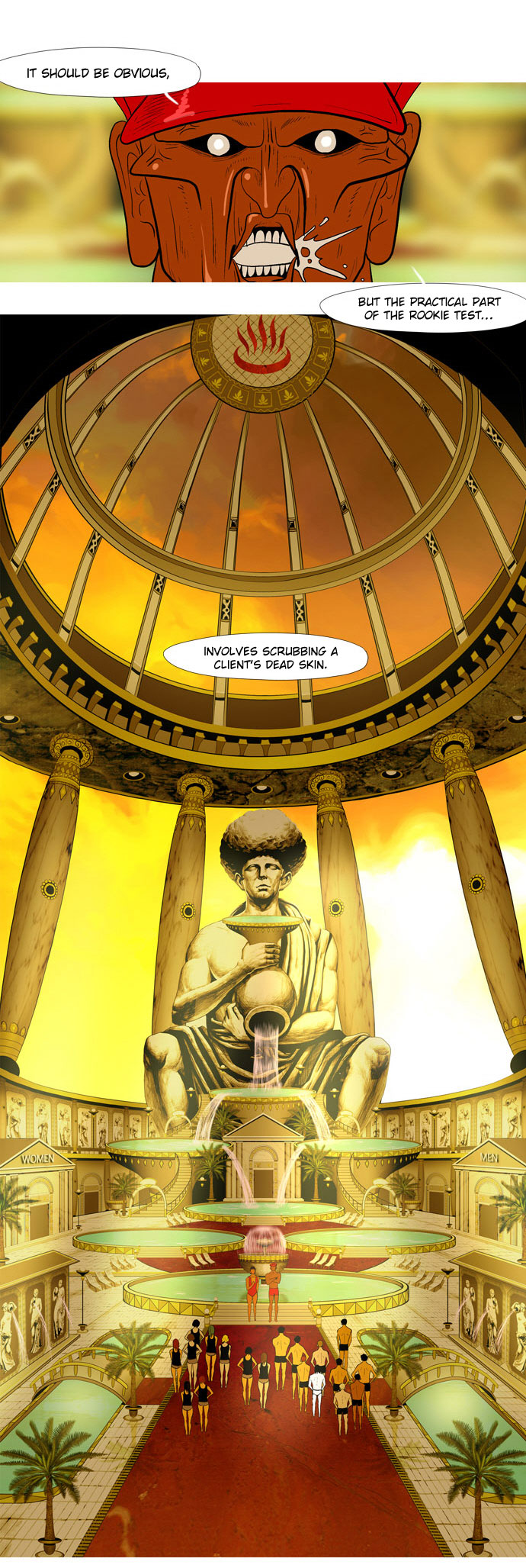 God of Bath Chapter 11.2 page 5 - Chapter 11 v2 : So I Burned Myself to Ashes [w/ BGM]