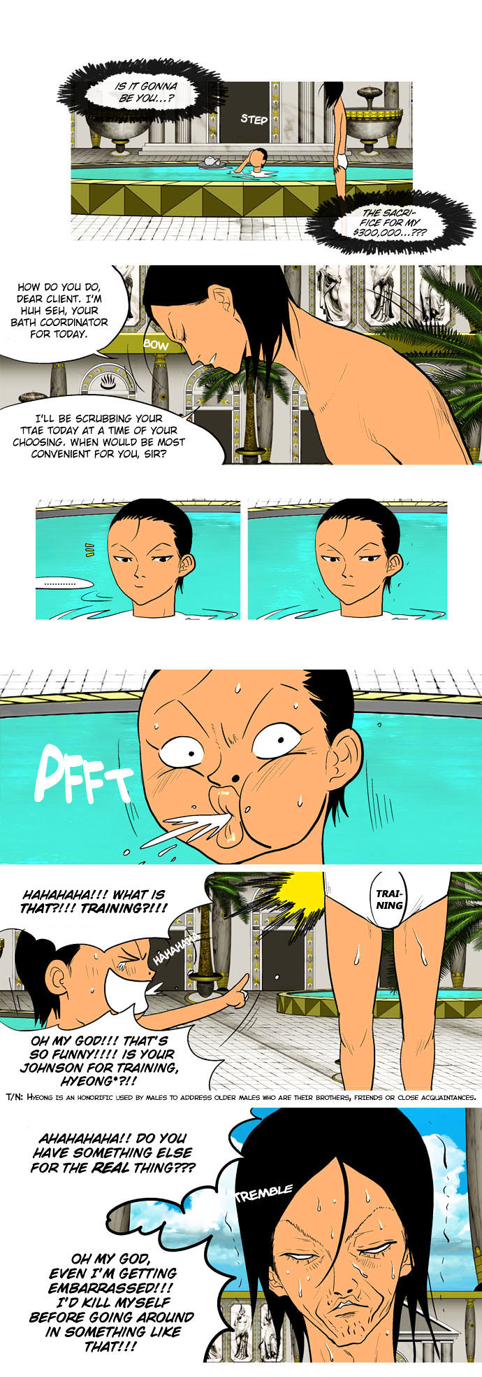 God of Bath Chapter 12 page 6 - Chapter 12 : The Rookie Test