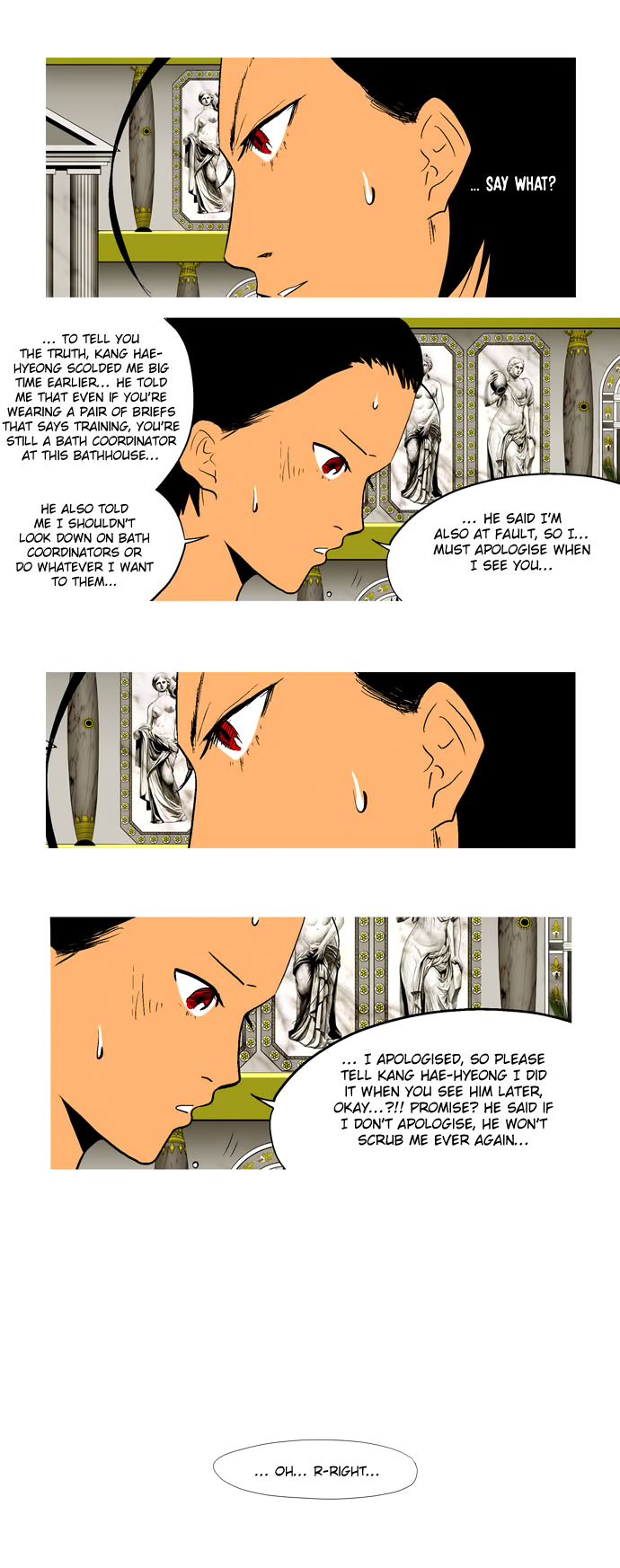 God of Bath Chapter 13.2 page 11 - Chapter 13 v2 : None of Them Knows What Really Happened, and Yet