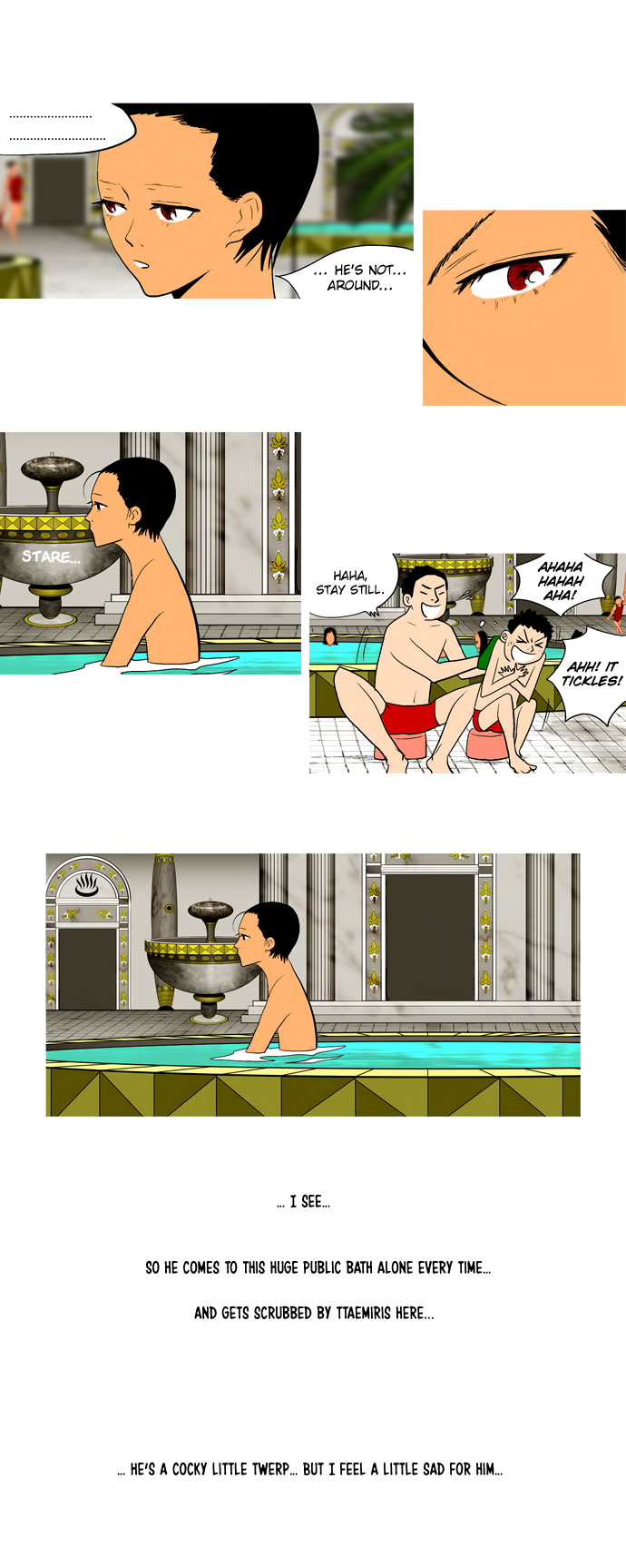 God of Bath Chapter 13.2 page 13 - Chapter 13 v2 : None of Them Knows What Really Happened, and Yet