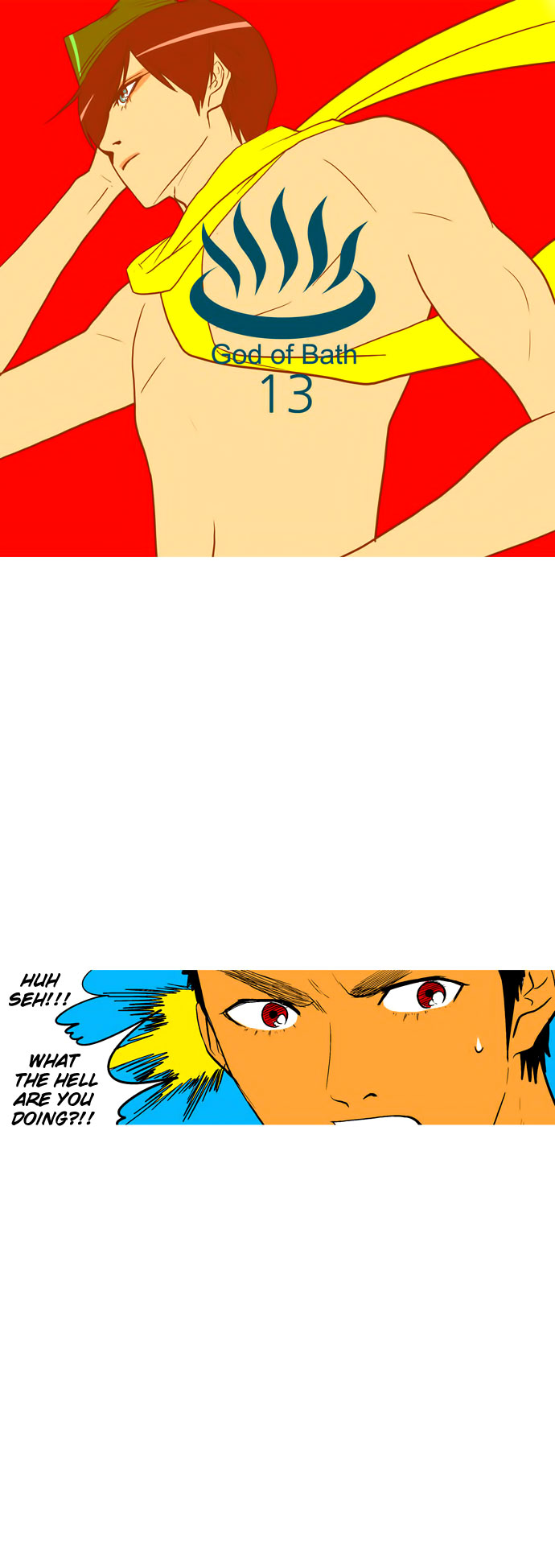 God of Bath Chapter 13.2 page 2 - Chapter 13 v2 : None of Them Knows What Really Happened, and Yet
