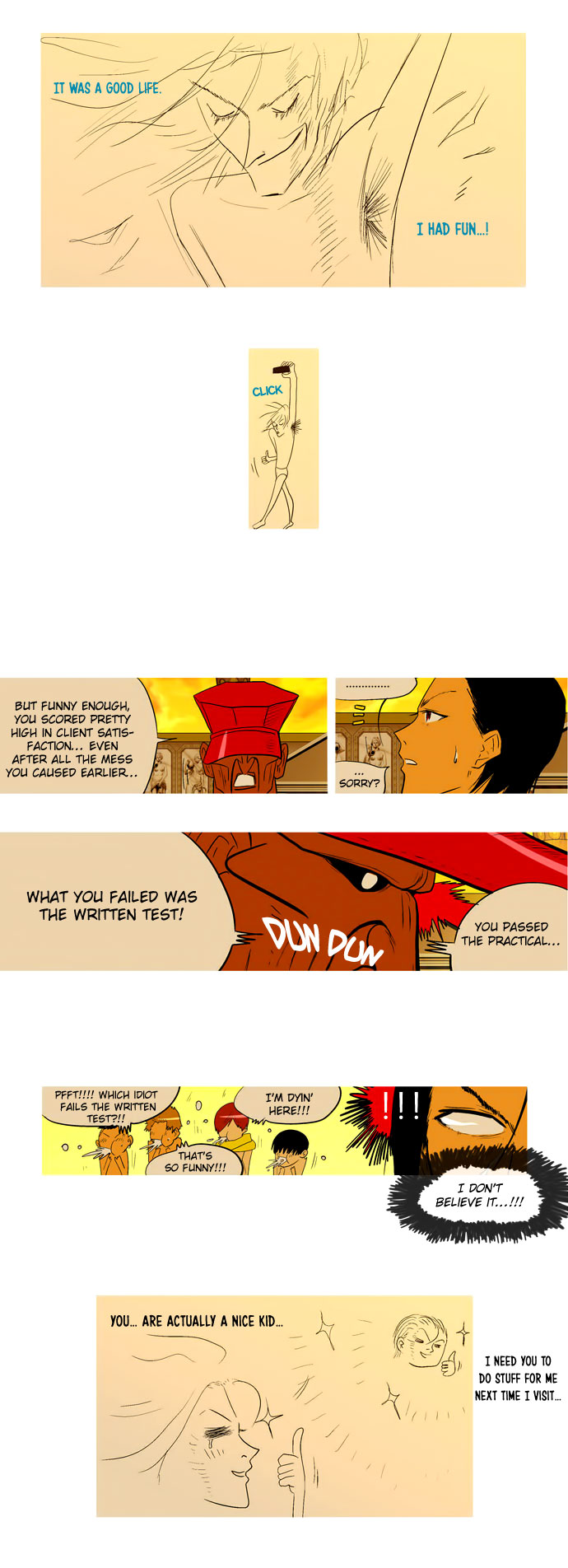 God of Bath Chapter 13.2 page 22 - Chapter 13 v2 : None of Them Knows What Really Happened, and Yet