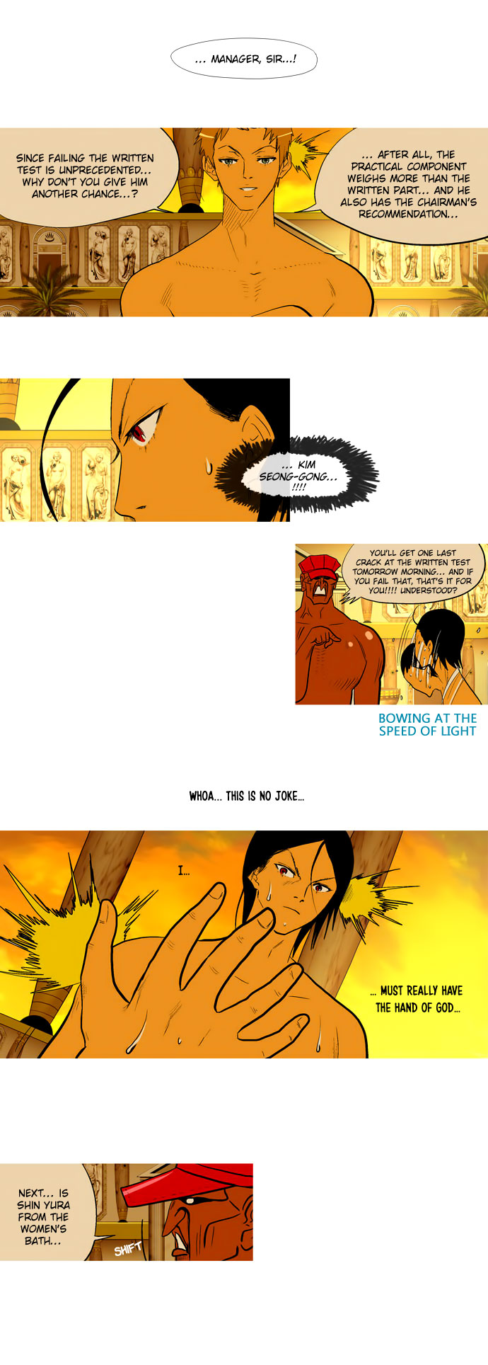 God of Bath Chapter 13.2 page 23 - Chapter 13 v2 : None of Them Knows What Really Happened, and Yet