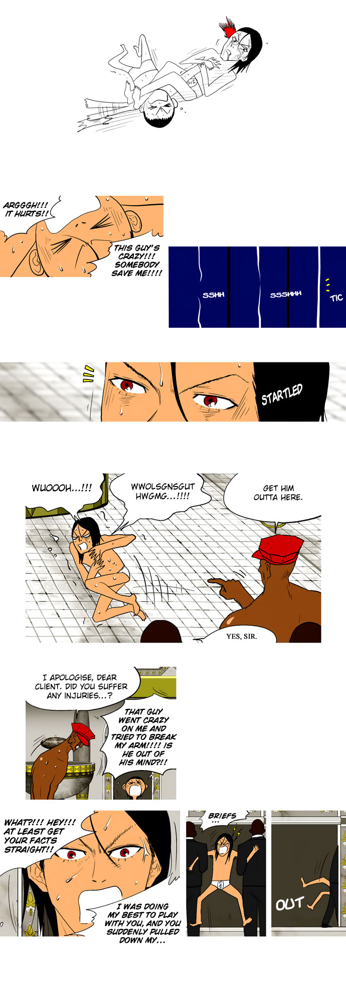 God of Bath Chapter 13.2 page 3 - Chapter 13 v2 : None of Them Knows What Really Happened, and Yet