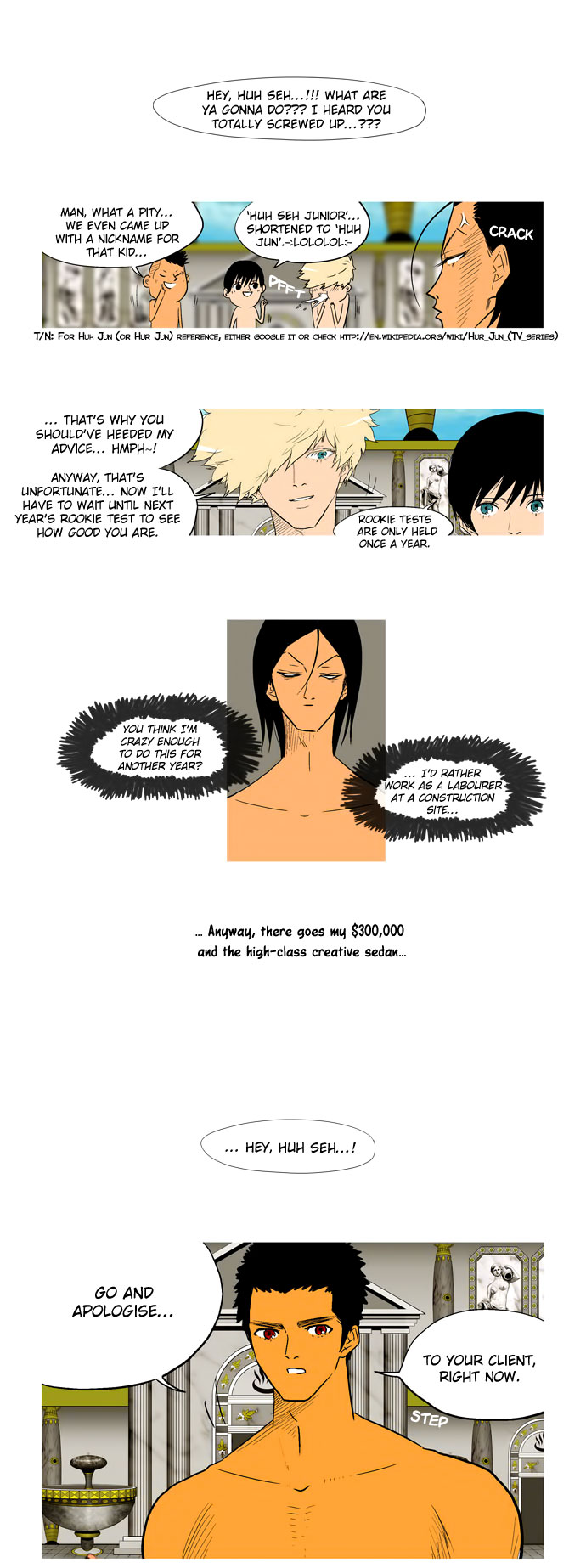 God of Bath Chapter 13.2 page 5 - Chapter 13 v2 : None of Them Knows What Really Happened, and Yet