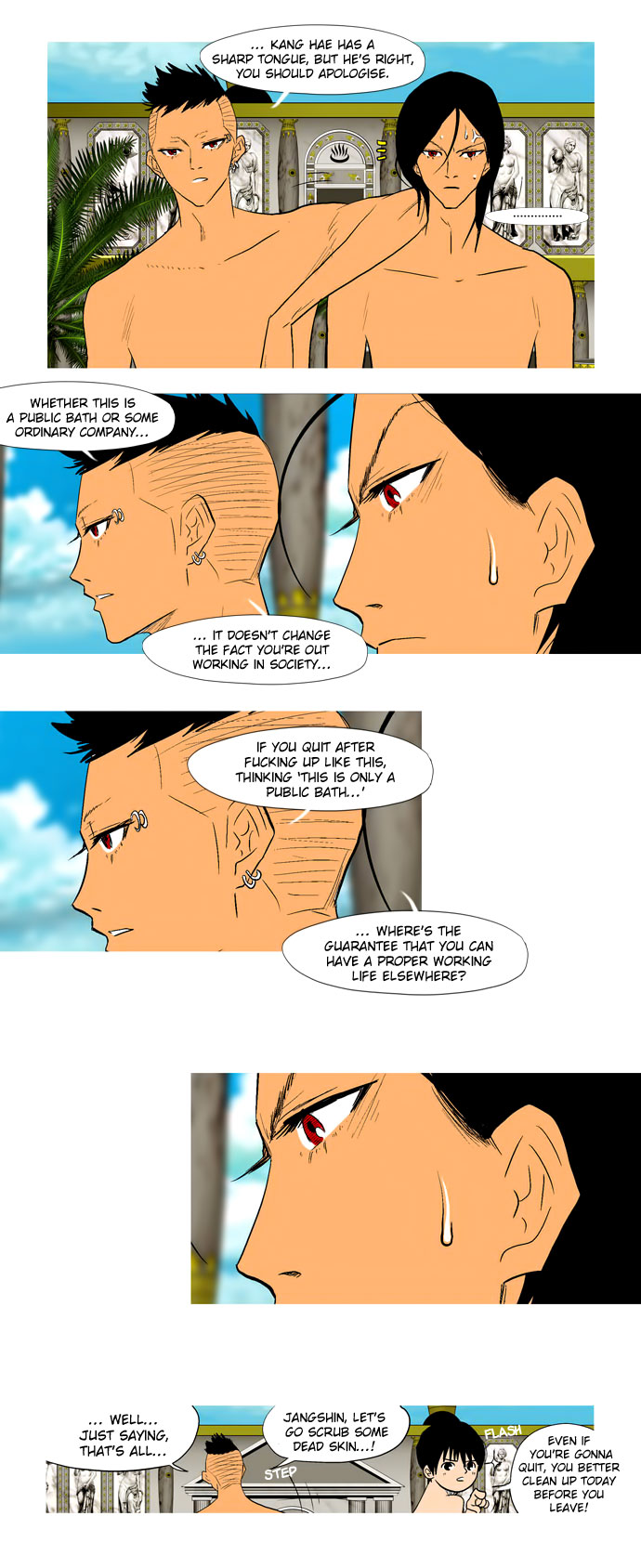 God of Bath Chapter 13.2 page 8 - Chapter 13 v2 : None of Them Knows What Really Happened, and Yet