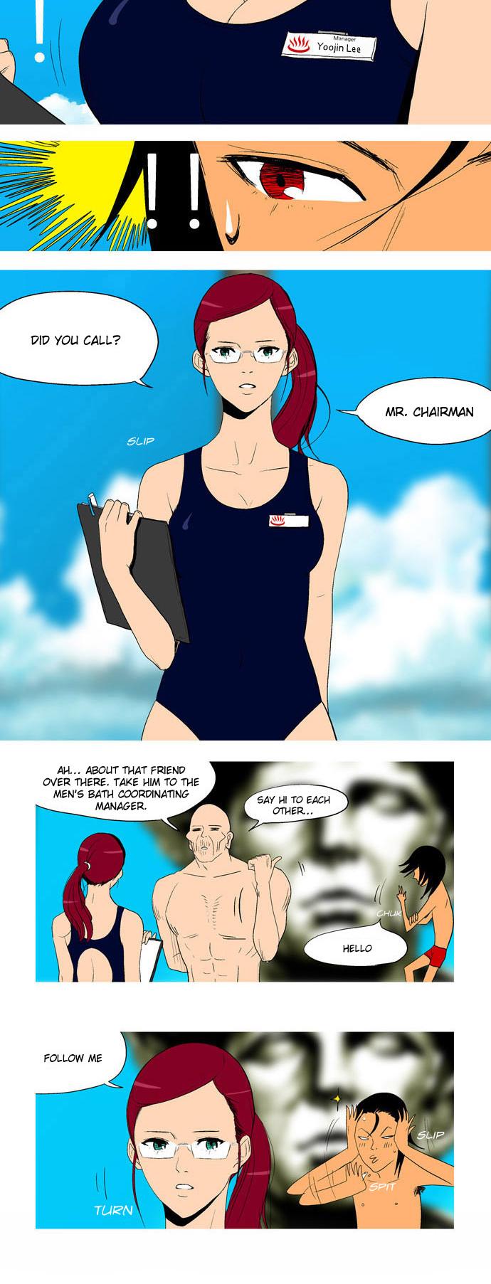 God of Bath Chapter 2.2 page 9 - Chapter 2 v2 : The Hand of God