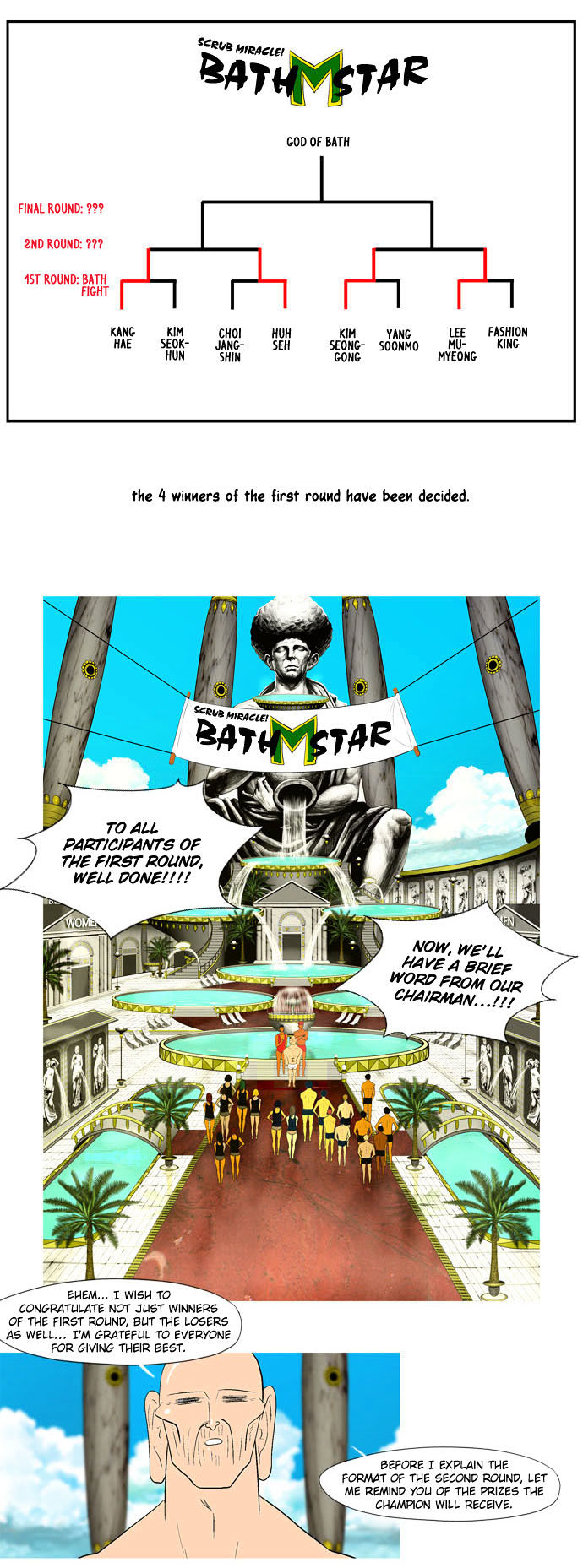 God of Bath Chapter 24 page 22 - Chapter 24 : The Night Before the Battle