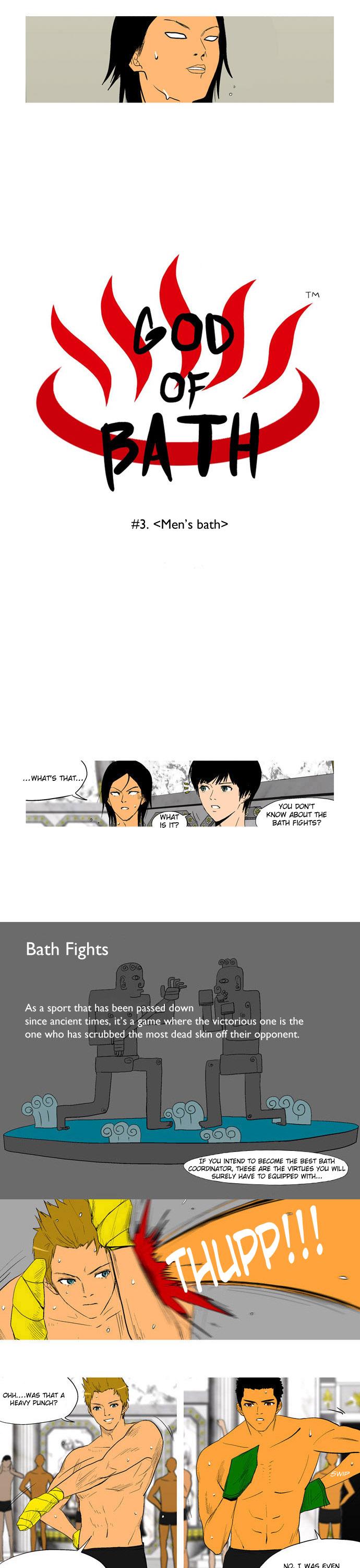 God of Bath Chapter 3.2 page 5 - Chapter 3 v2 : Men's Bath