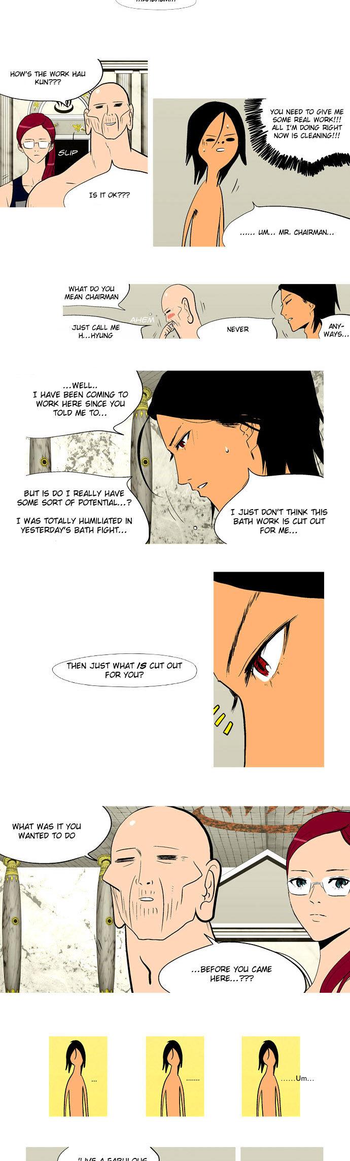 God of Bath Chapter 5 page 8 - Chapter 5 : I'm sorry about what I've become