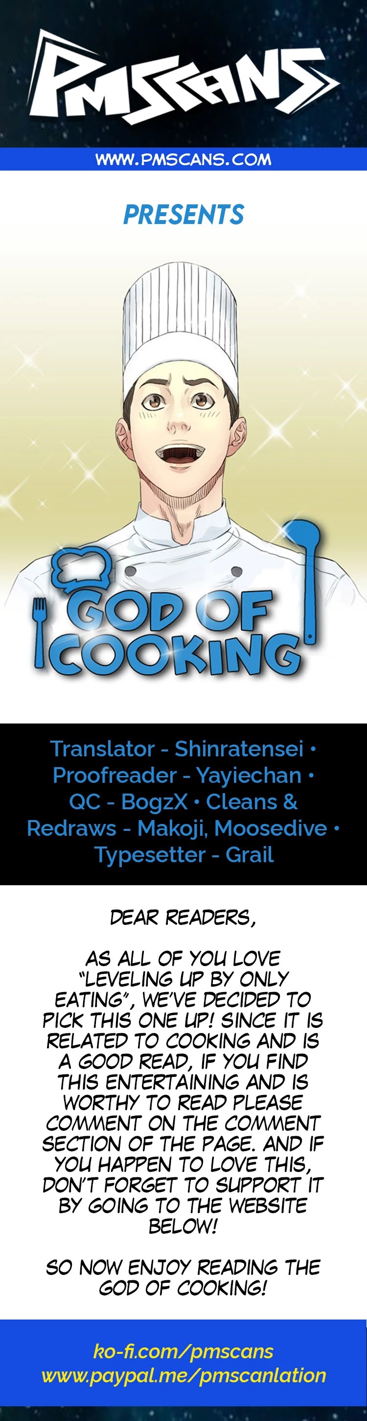 God of Cooking Chapter 12 page 1 - Chapter 12