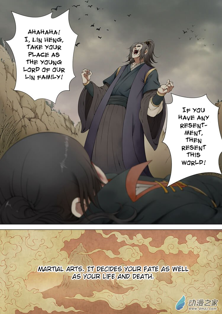 God of Martial Arts Chapter 1.1 page 4 - Chapter 1.1: The Awakened Martial Spirit (1)