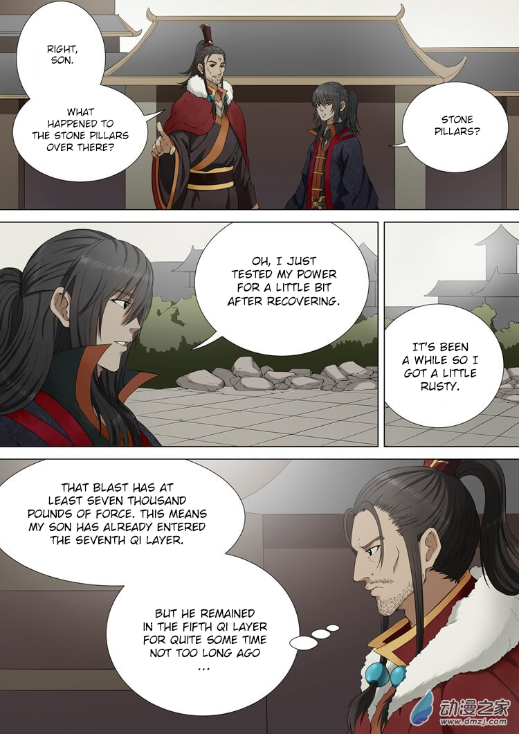 God of Martial Arts Chapter 1.3 page 4 - Chapter 1.3: The Awakened Martial Spirit (3)