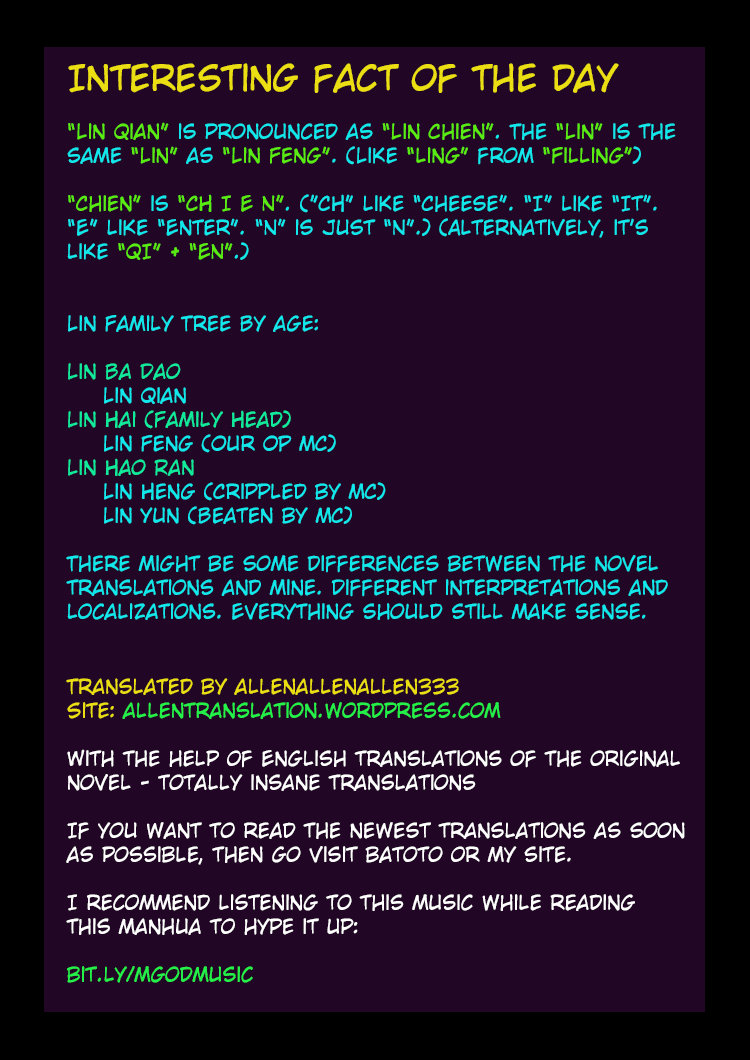 God of Martial Arts Chapter 10.2 page 9 - Chapter 10.2: A Guest with Ill Intent (2)