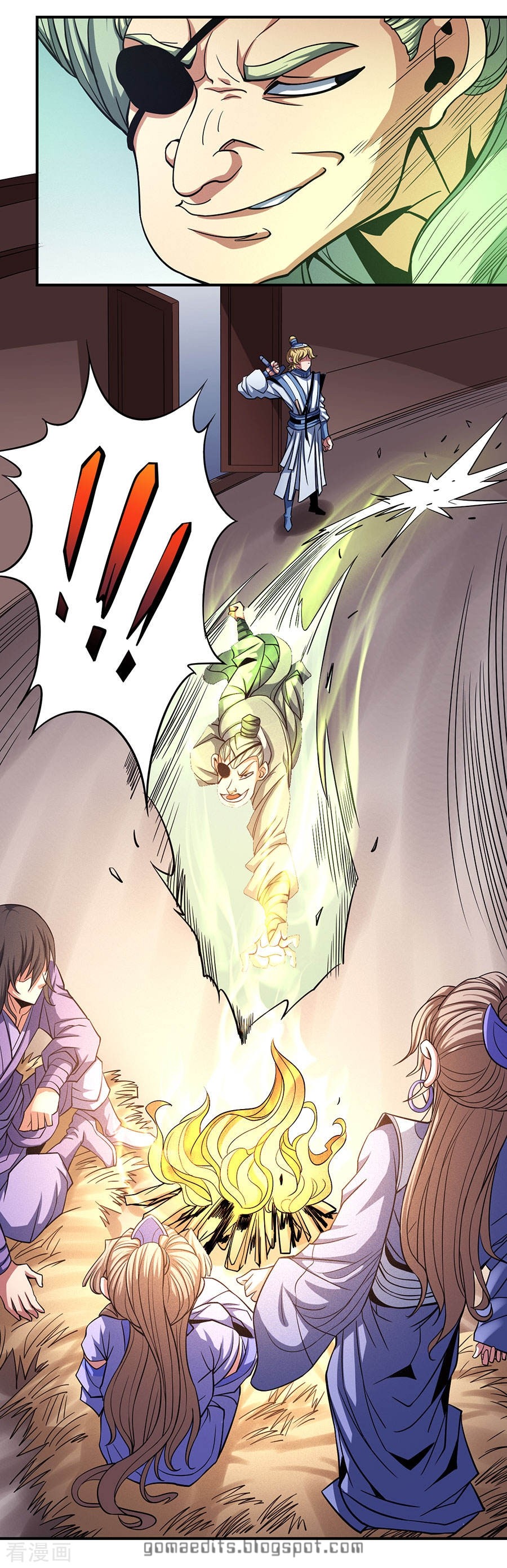 God of Martial Arts Chapter 101.3 page 12 - Chapter 101.3: Foot Of The Golden Zi Mountain(3)