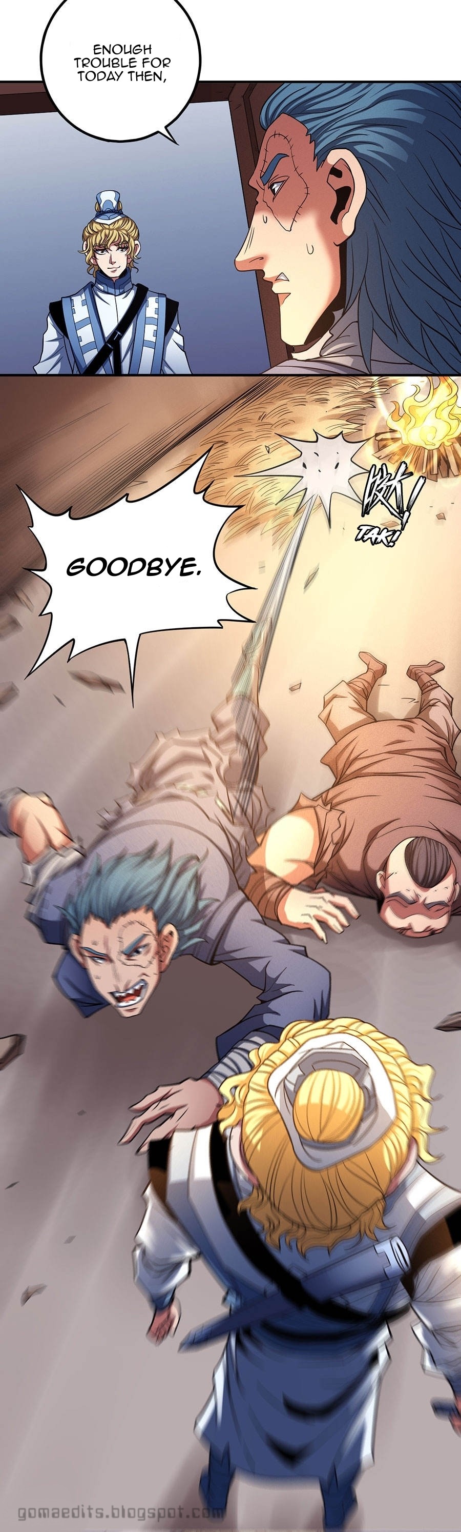 God of Martial Arts Chapter 101.3 page 23 - Chapter 101.3: Foot Of The Golden Zi Mountain(3)