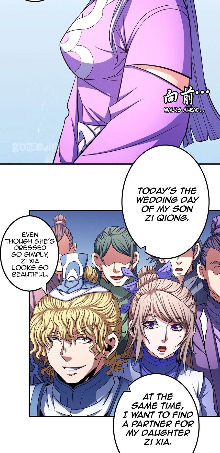 God of Martial Arts Chapter 103.1 page 18 - Chapter 103.1: Not Worthy To Hold A Sword(1)