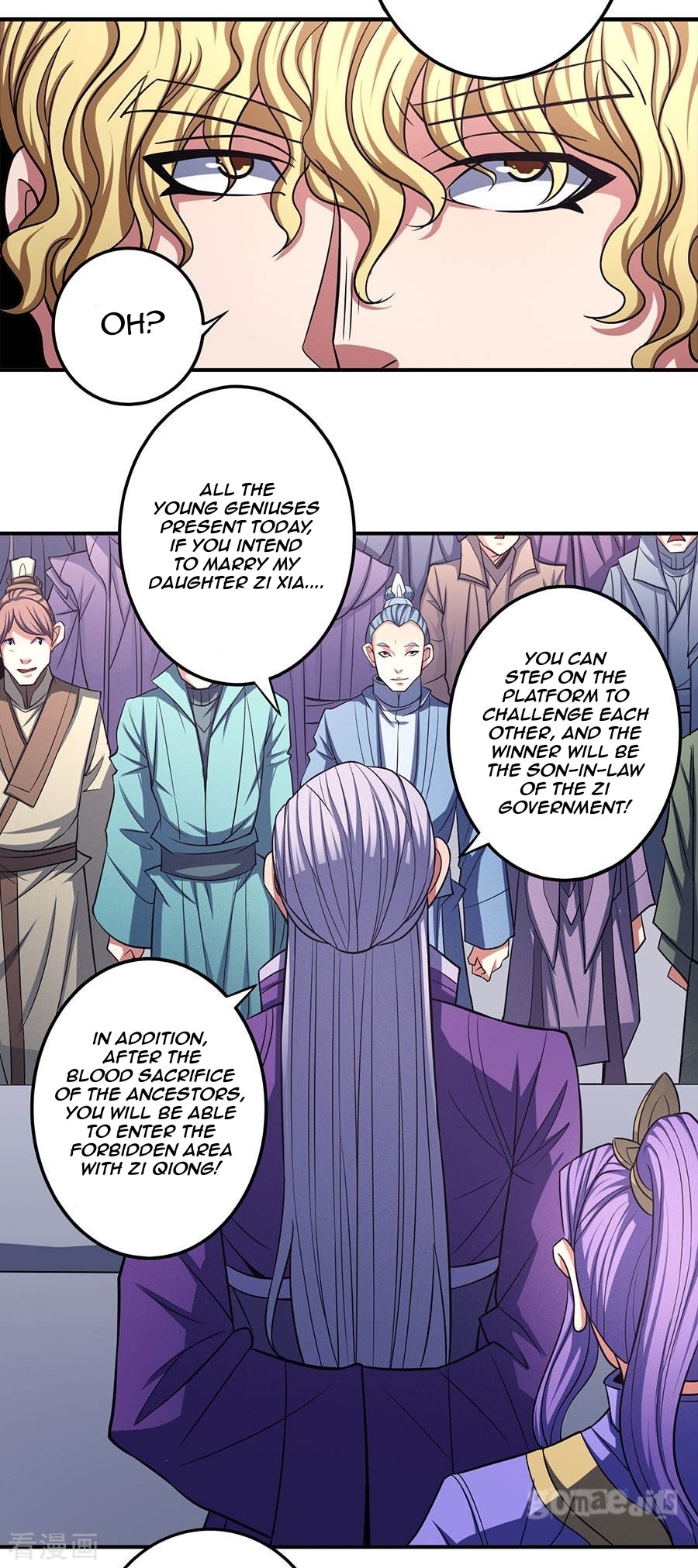 God of Martial Arts Chapter 103.1 page 19 - Chapter 103.1: Not Worthy To Hold A Sword(1)