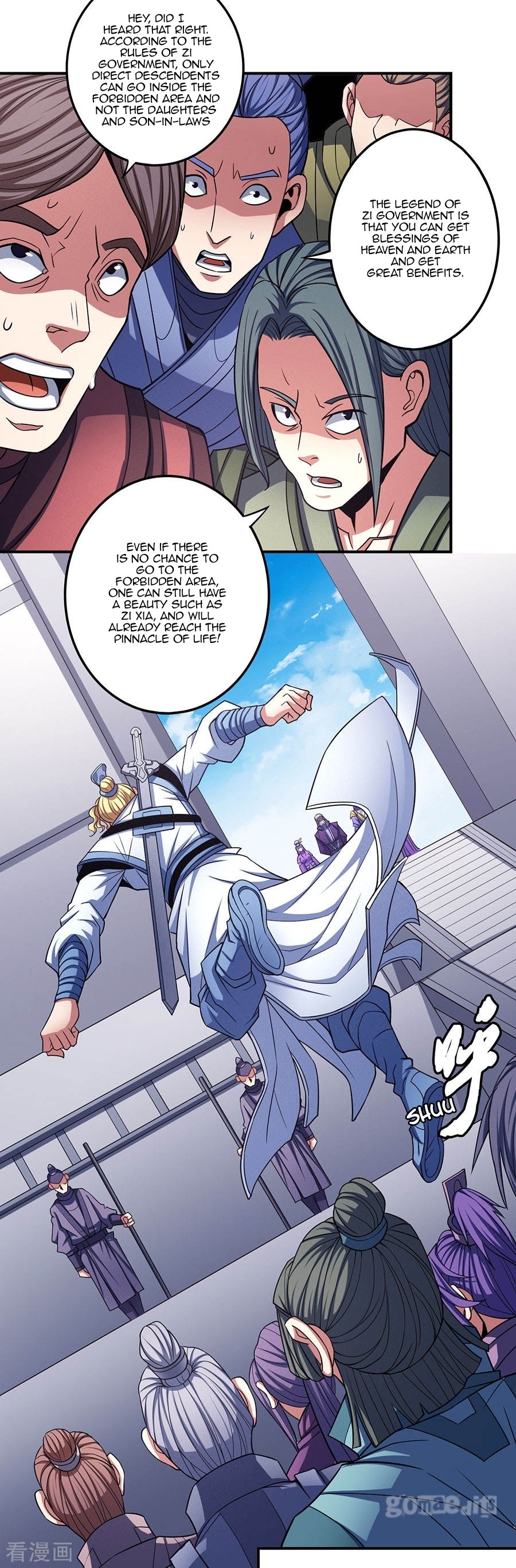 God of Martial Arts Chapter 103.1 page 20 - Chapter 103.1: Not Worthy To Hold A Sword(1)