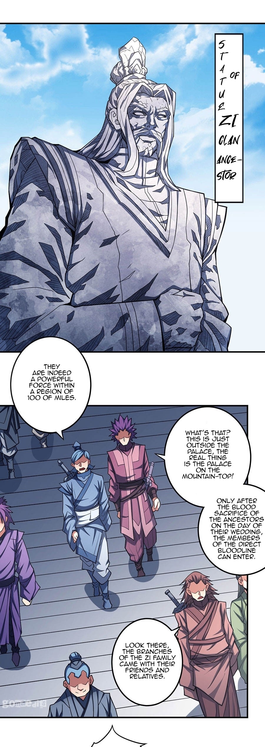 God of Martial Arts Chapter 103.1 page 3 - Chapter 103.1: Not Worthy To Hold A Sword(1)