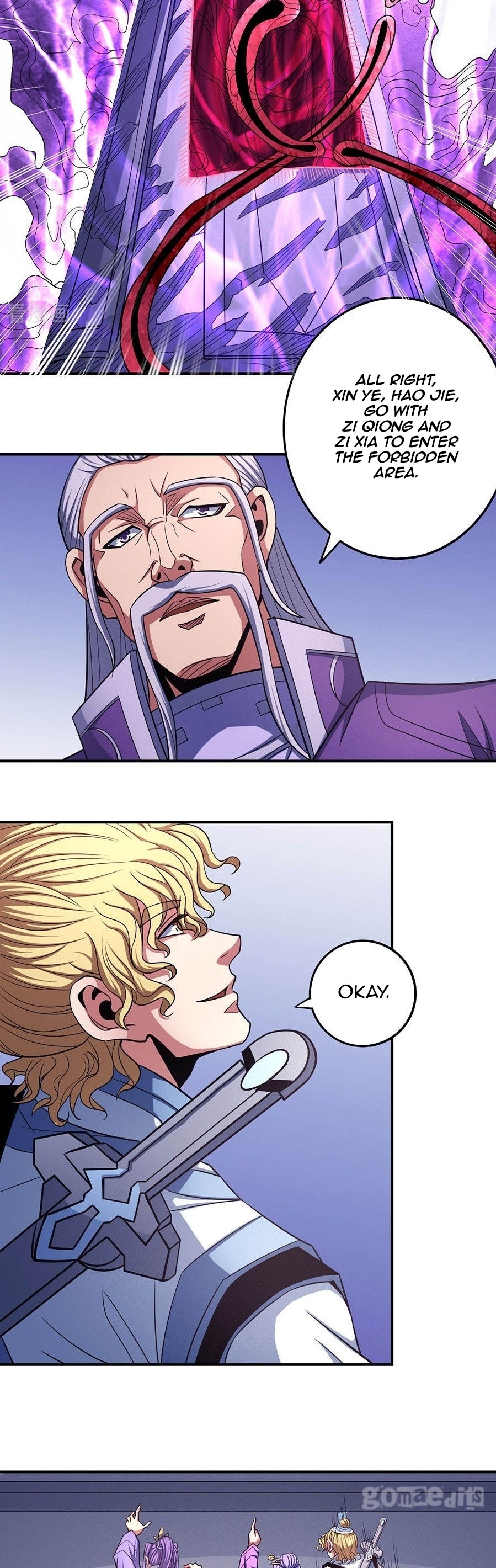 God of Martial Arts Chapter 103.2 page 10 - Chapter 103.2: Not Worthy To Hold A Sword(2)