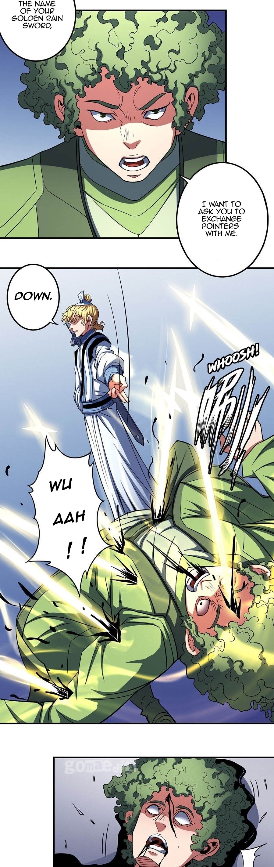 God of Martial Arts Chapter 103.2 page 4 - Chapter 103.2: Not Worthy To Hold A Sword(2)