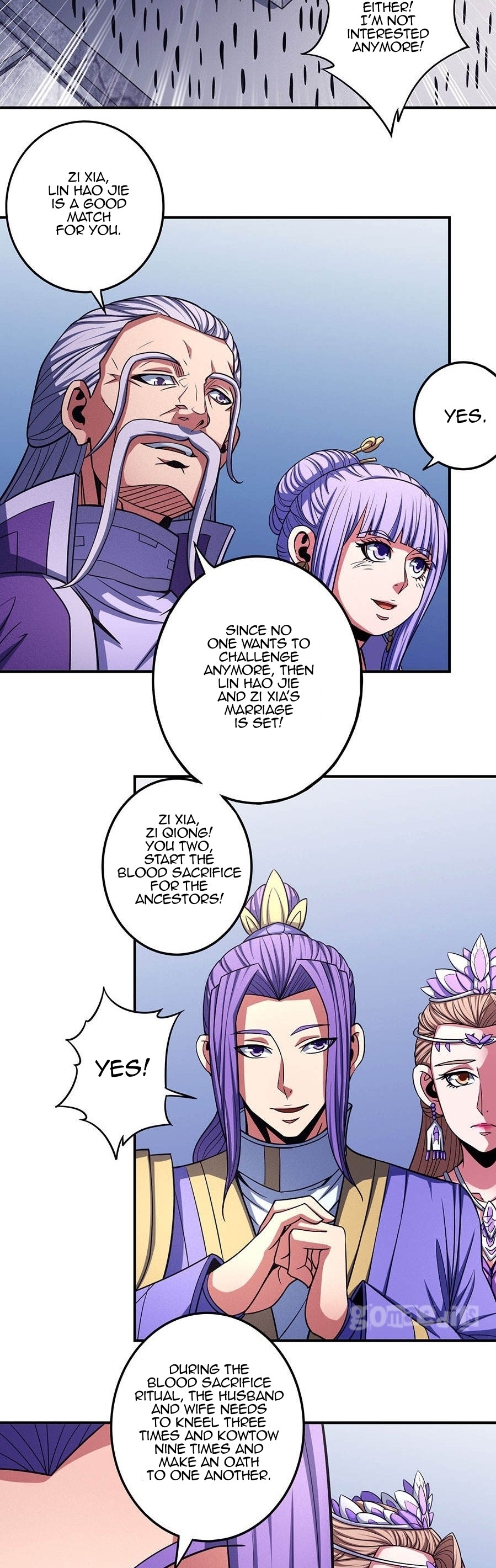 God of Martial Arts Chapter 103.2 page 6 - Chapter 103.2: Not Worthy To Hold A Sword(2)