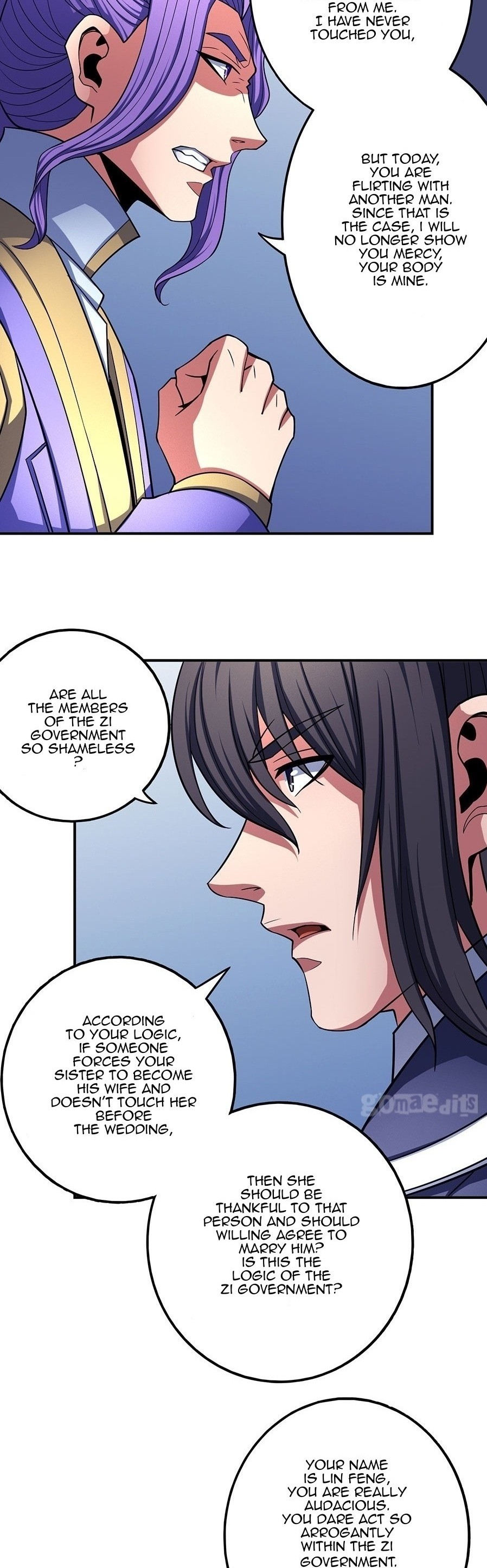 God of Martial Arts Chapter 103.3 page 10 - Chapter 103.3: Not Worthy To Hold A Sword(3)