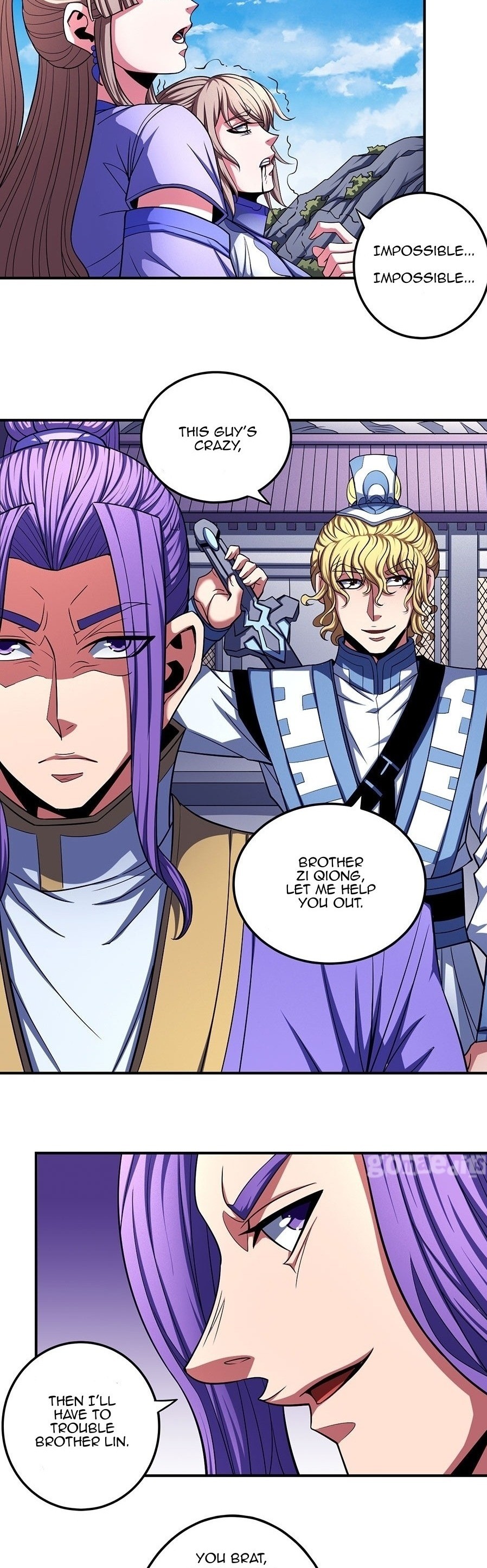 God of Martial Arts Chapter 103.3 page 12 - Chapter 103.3: Not Worthy To Hold A Sword(3)