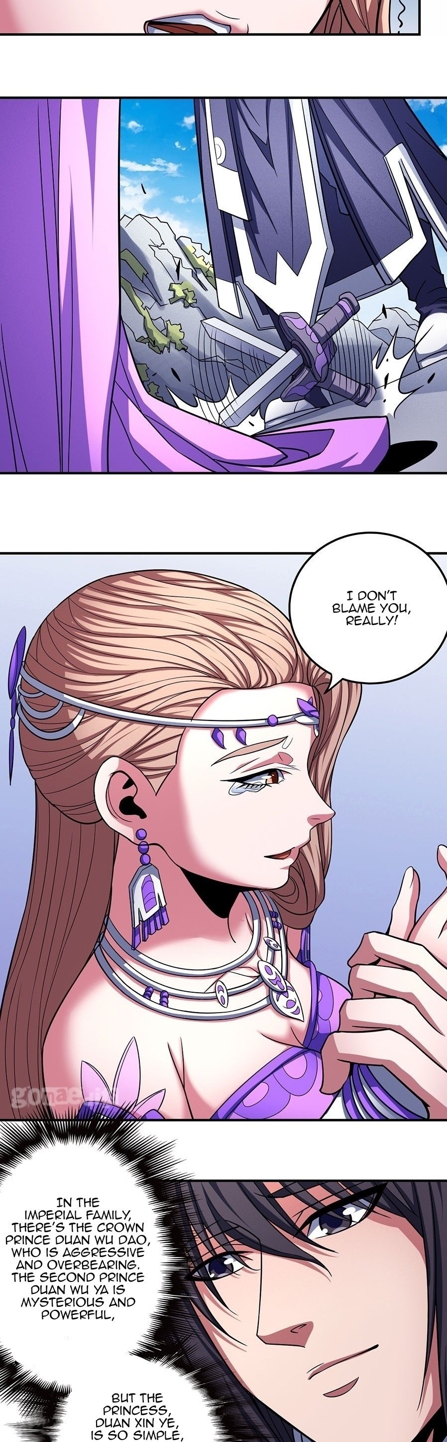 God of Martial Arts Chapter 103.3 page 7 - Chapter 103.3: Not Worthy To Hold A Sword(3)