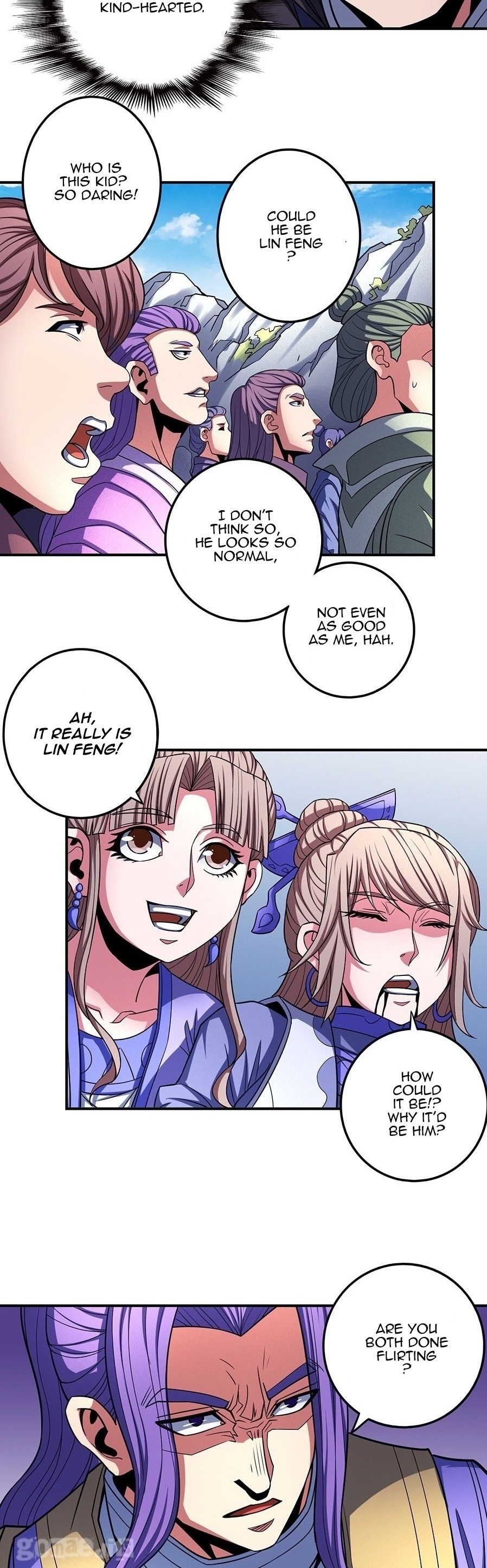 God of Martial Arts Chapter 103.3 page 8 - Chapter 103.3: Not Worthy To Hold A Sword(3)