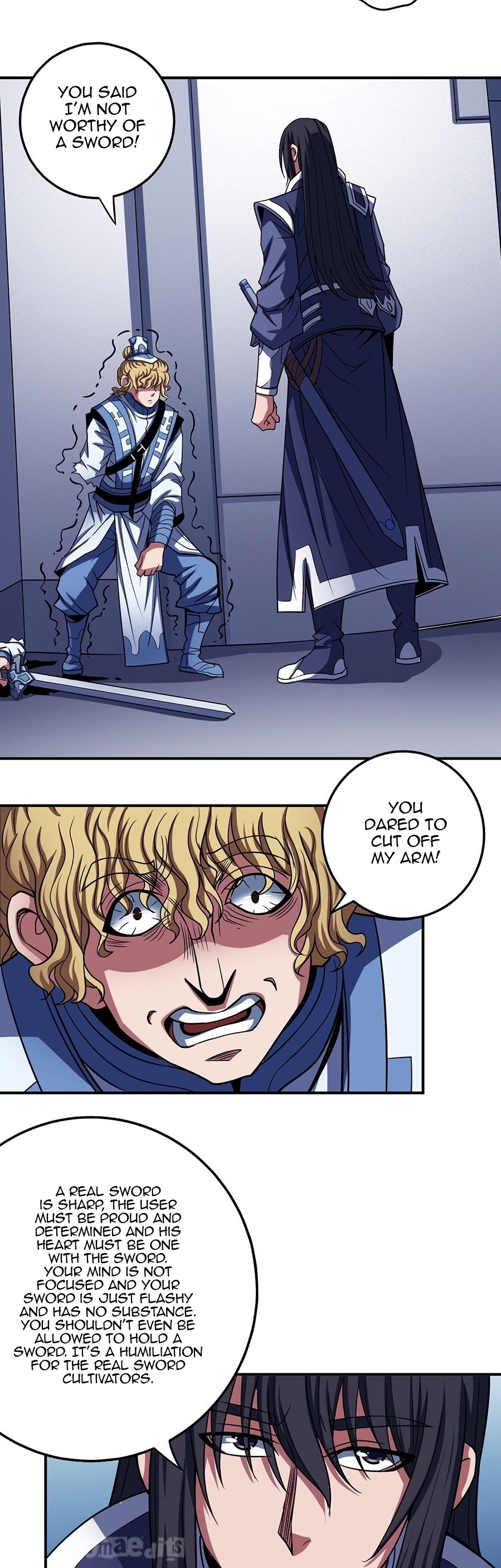 God of Martial Arts Chapter 104.1 page 4 - Chapter 104.1: Lin Feng's Sword(1)