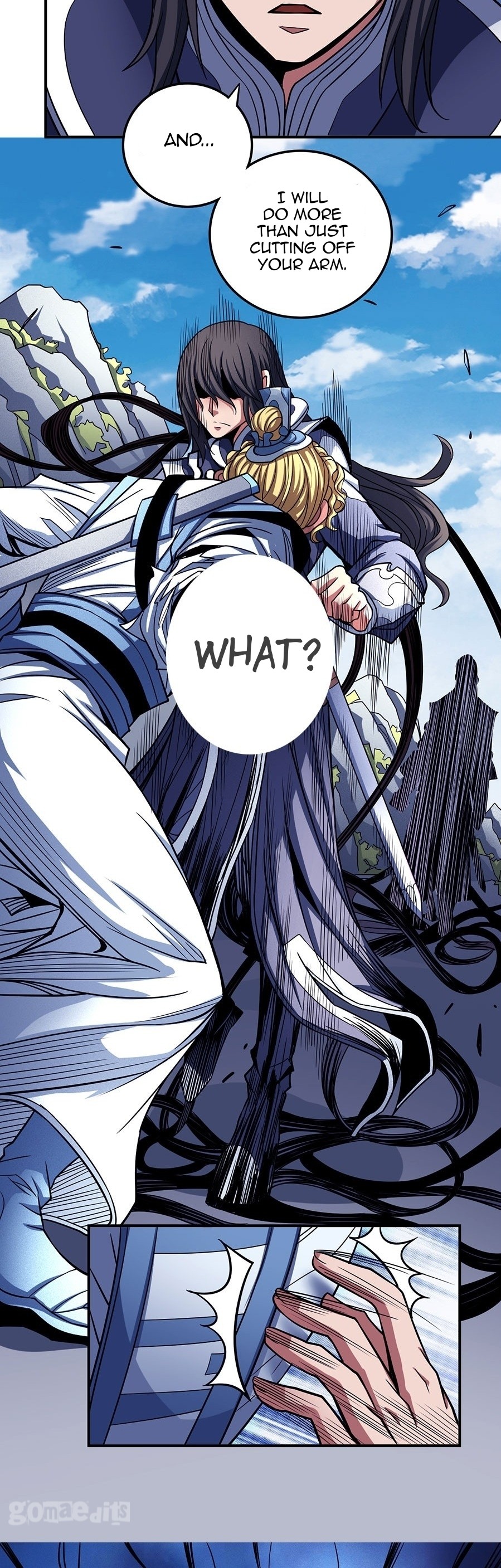 God of Martial Arts Chapter 104.1 page 5 - Chapter 104.1: Lin Feng's Sword(1)