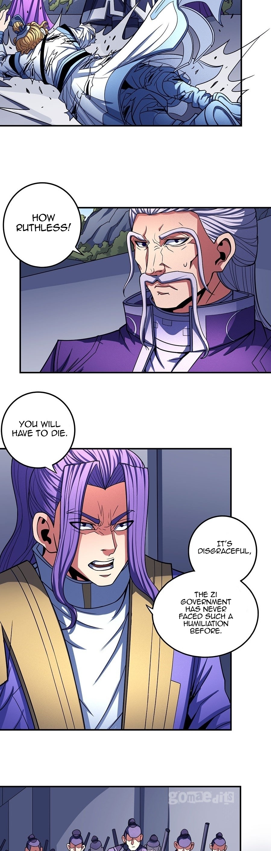 God of Martial Arts Chapter 104.1 page 7 - Chapter 104.1: Lin Feng's Sword(1)
