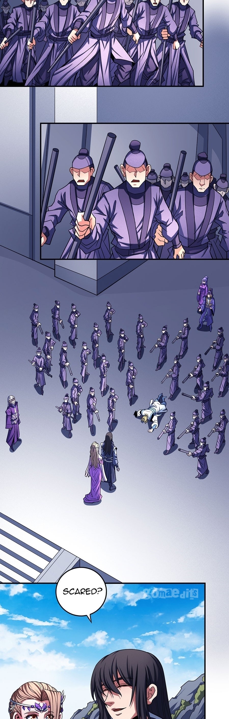 God of Martial Arts Chapter 104.1 page 8 - Chapter 104.1: Lin Feng's Sword(1)