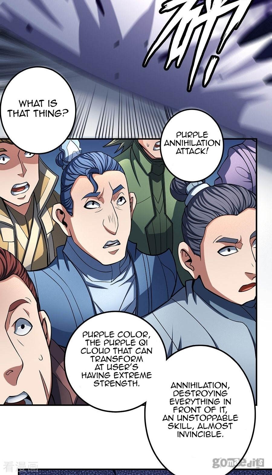 God of Martial Arts Chapter 104.3 page 11 - Chapter 104.3: Lin Feng's Sword(3)