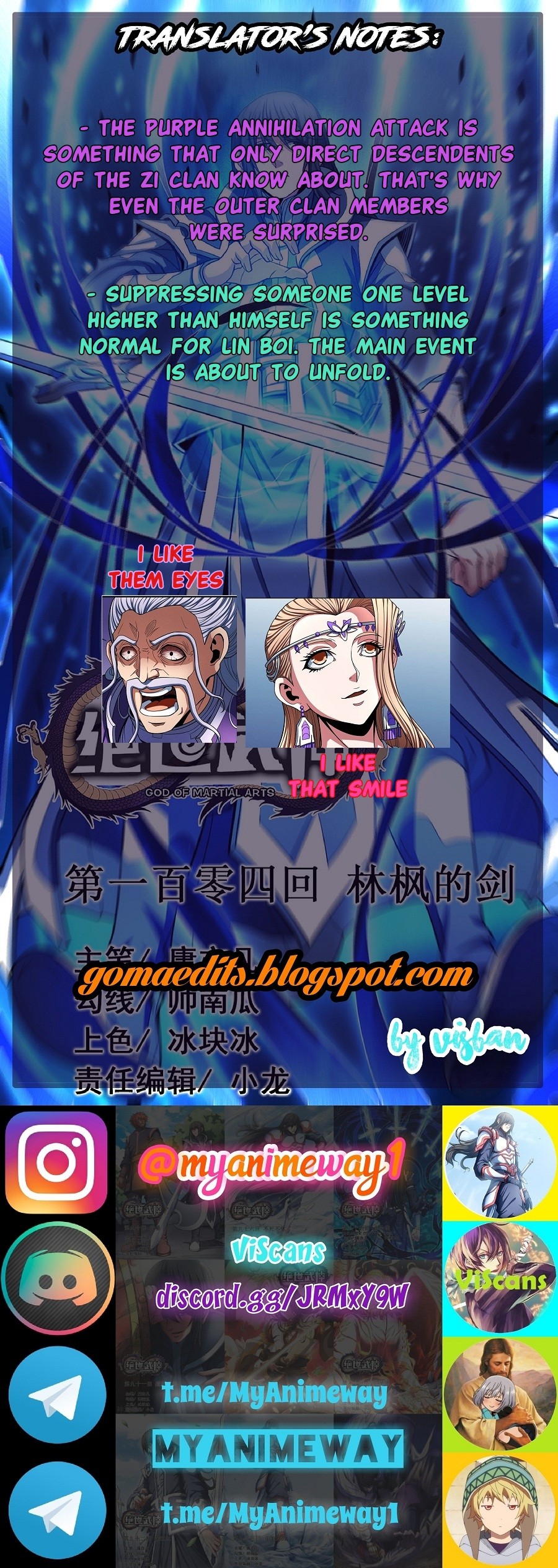 God of Martial Arts Chapter 104.3 page 23 - Chapter 104.3: Lin Feng's Sword(3)