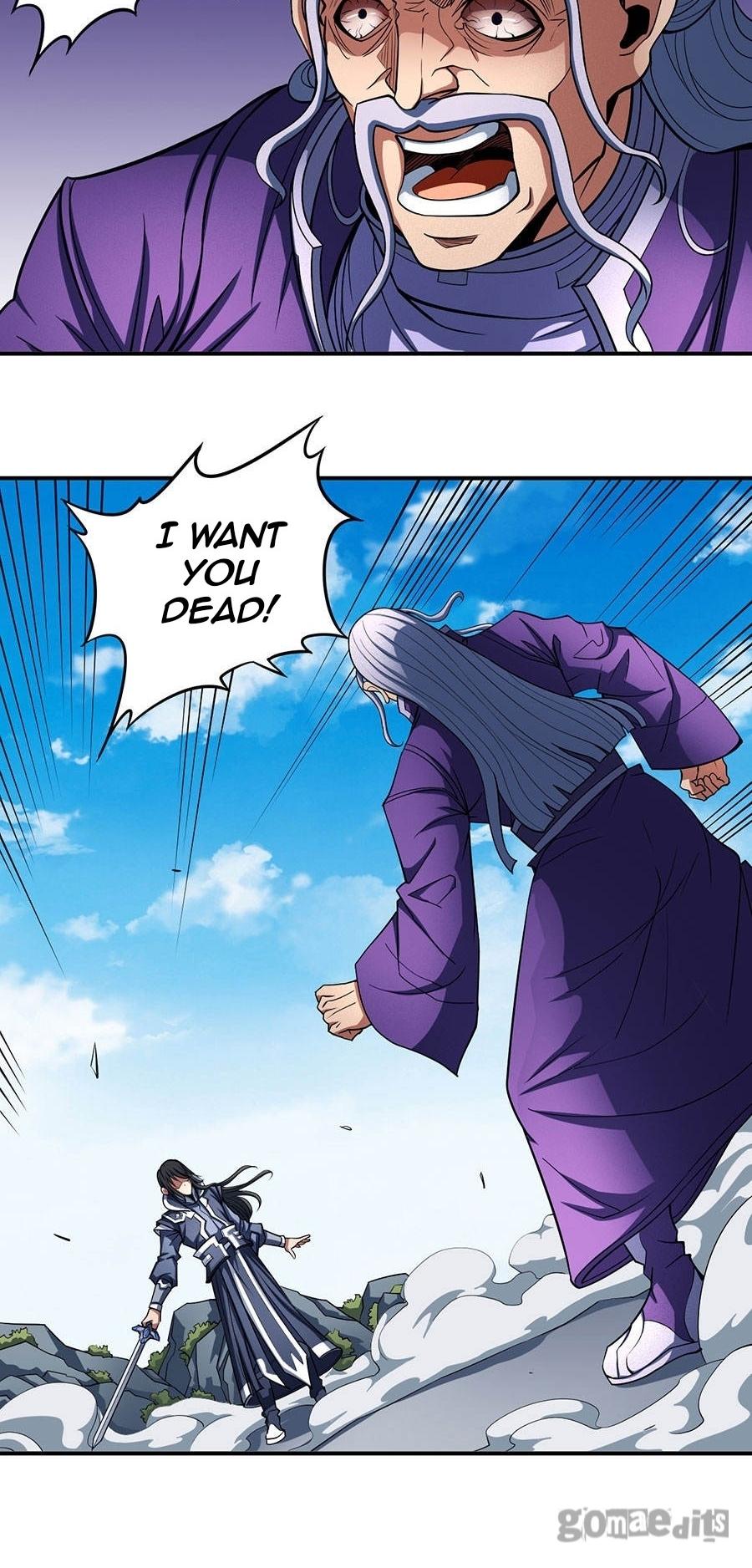 God of Martial Arts Chapter 104.3 page 3 - Chapter 104.3: Lin Feng's Sword(3)