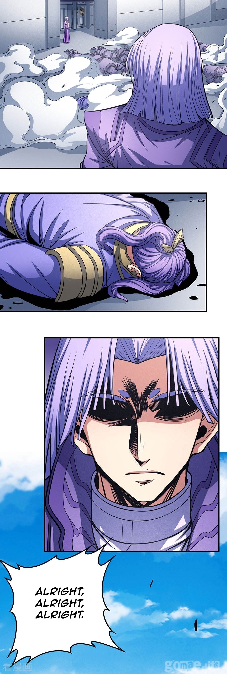 God of Martial Arts Chapter 105.1 page 9 - Chapter 105.1: The Sword Of The Rising Sun(1)
