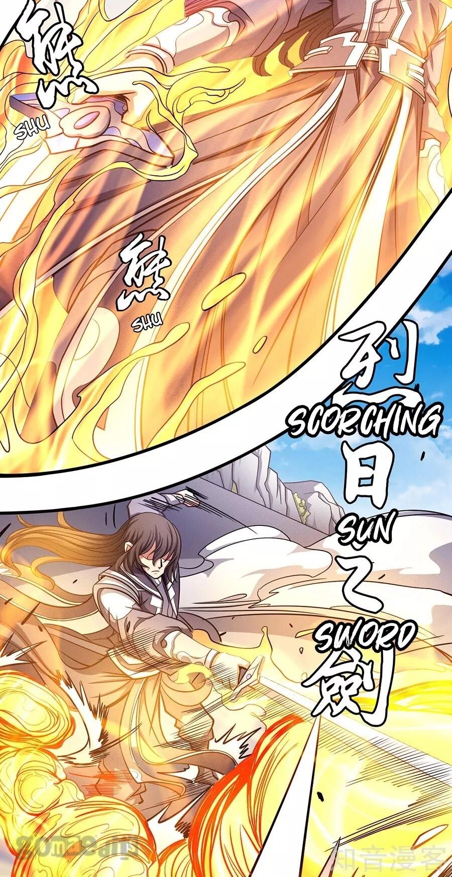 God of Martial Arts Chapter 105.2 page 10 - Chapter 105.2: The Sword Of The Rising Sun(2)