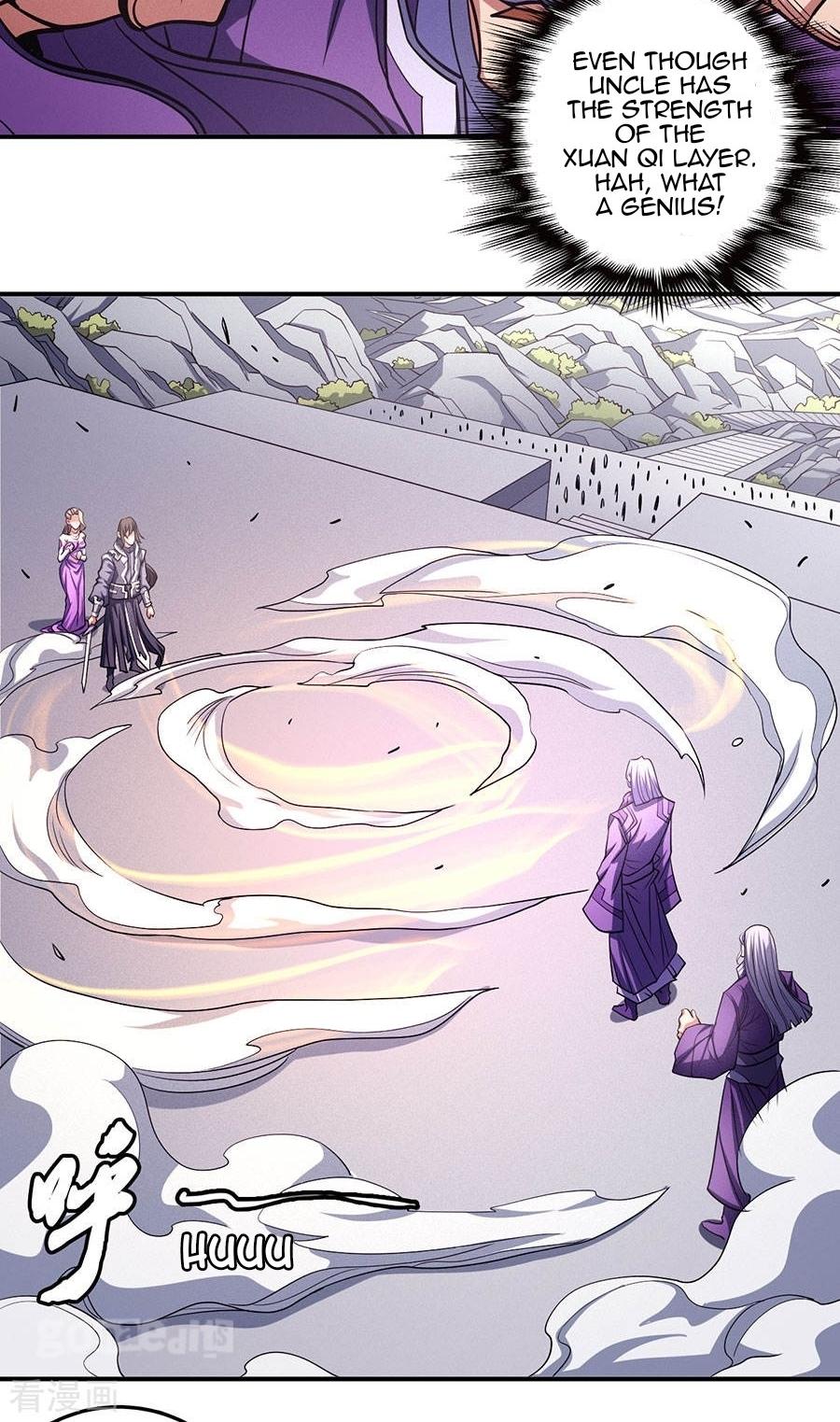 God of Martial Arts Chapter 105.2 page 5 - Chapter 105.2: The Sword Of The Rising Sun(2)
