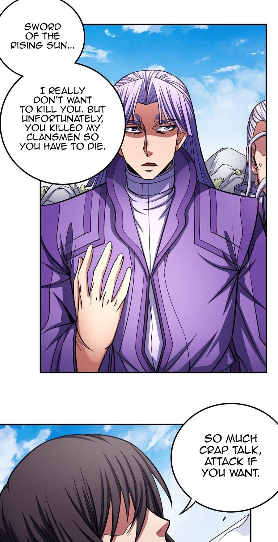 God of Martial Arts Chapter 105.2 page 6 - Chapter 105.2: The Sword Of The Rising Sun(2)