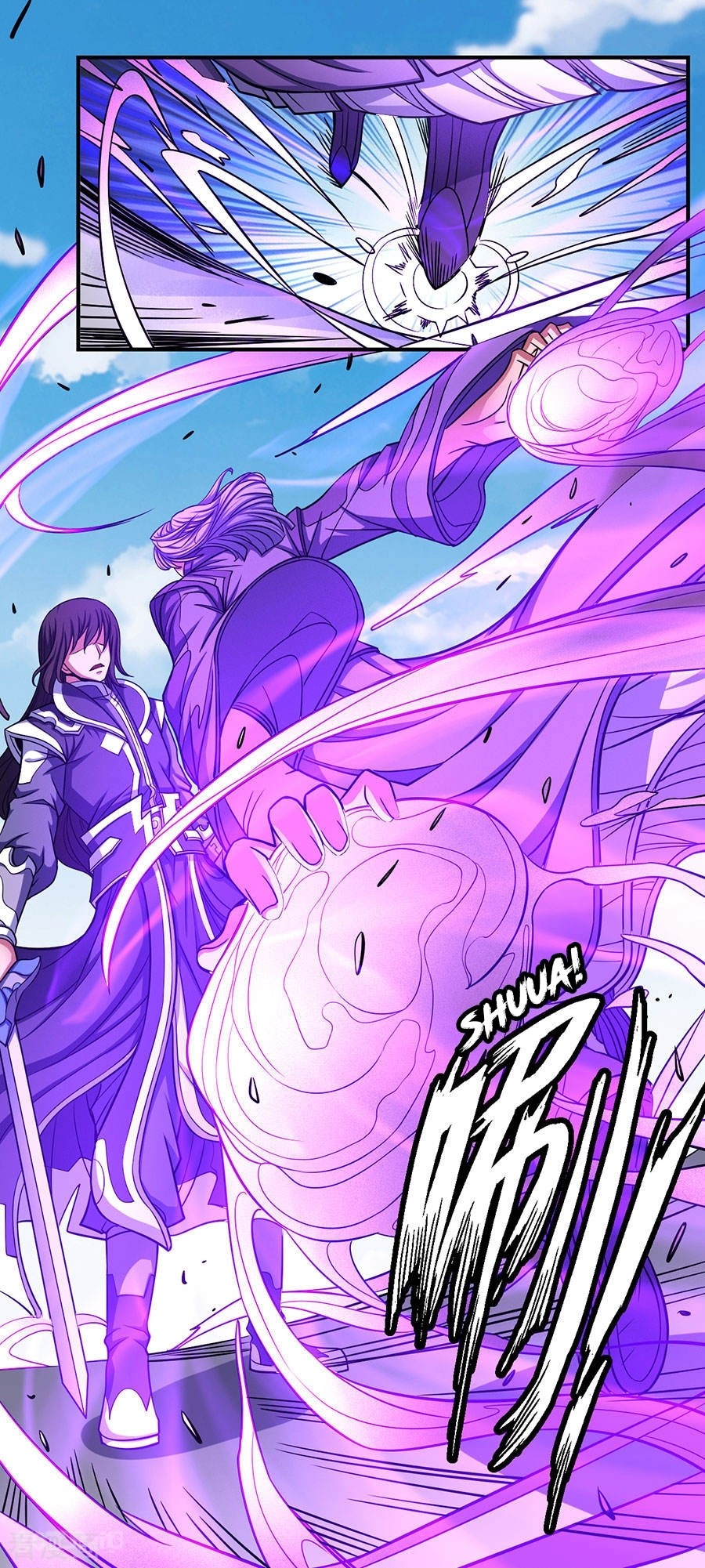 God of Martial Arts Chapter 105.2 page 8 - Chapter 105.2: The Sword Of The Rising Sun(2)