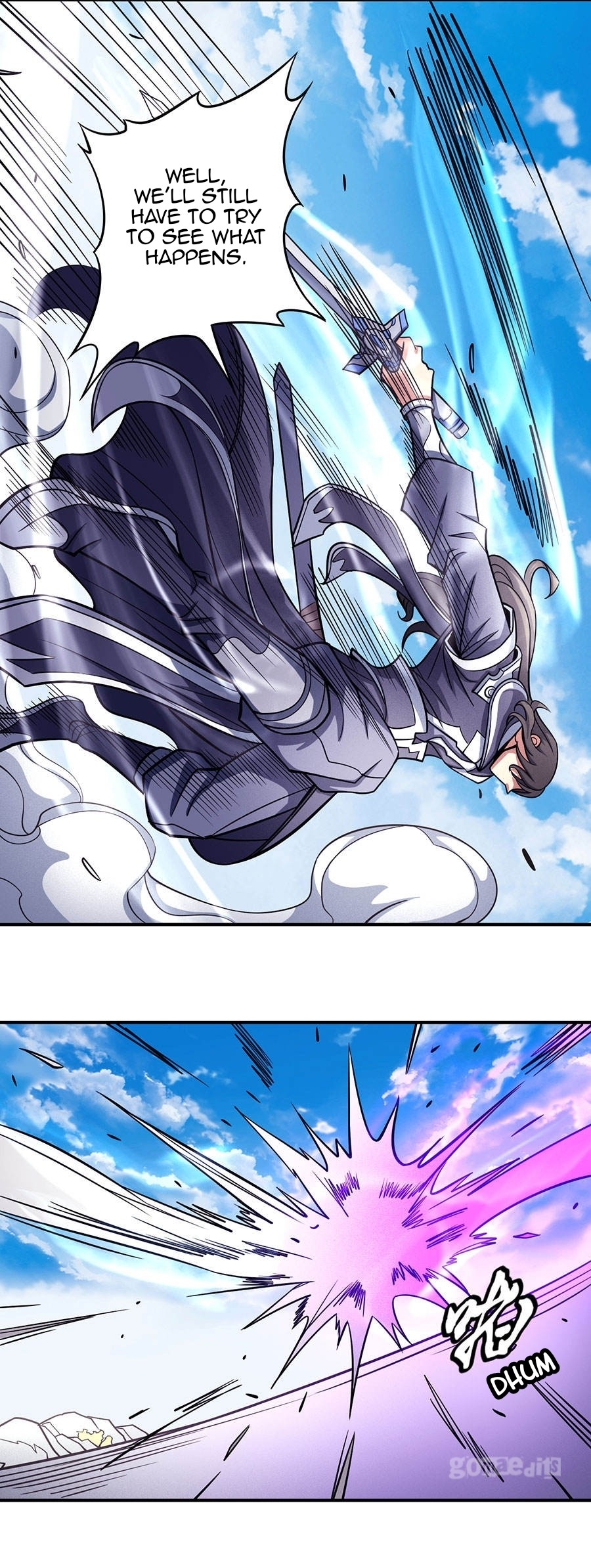 God of Martial Arts Chapter 105.3 page 16 - Chapter 105.3: The Sword Of The Rising Sun(3)
