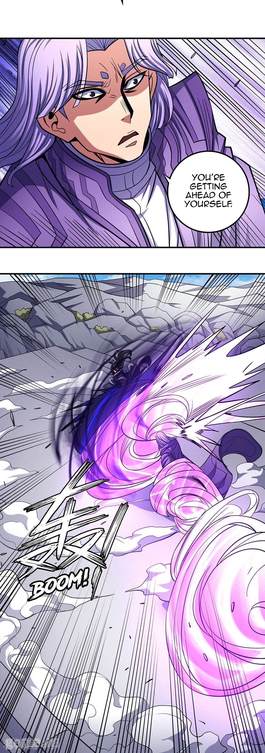 God of Martial Arts Chapter 105.3 page 19 - Chapter 105.3: The Sword Of The Rising Sun(3)